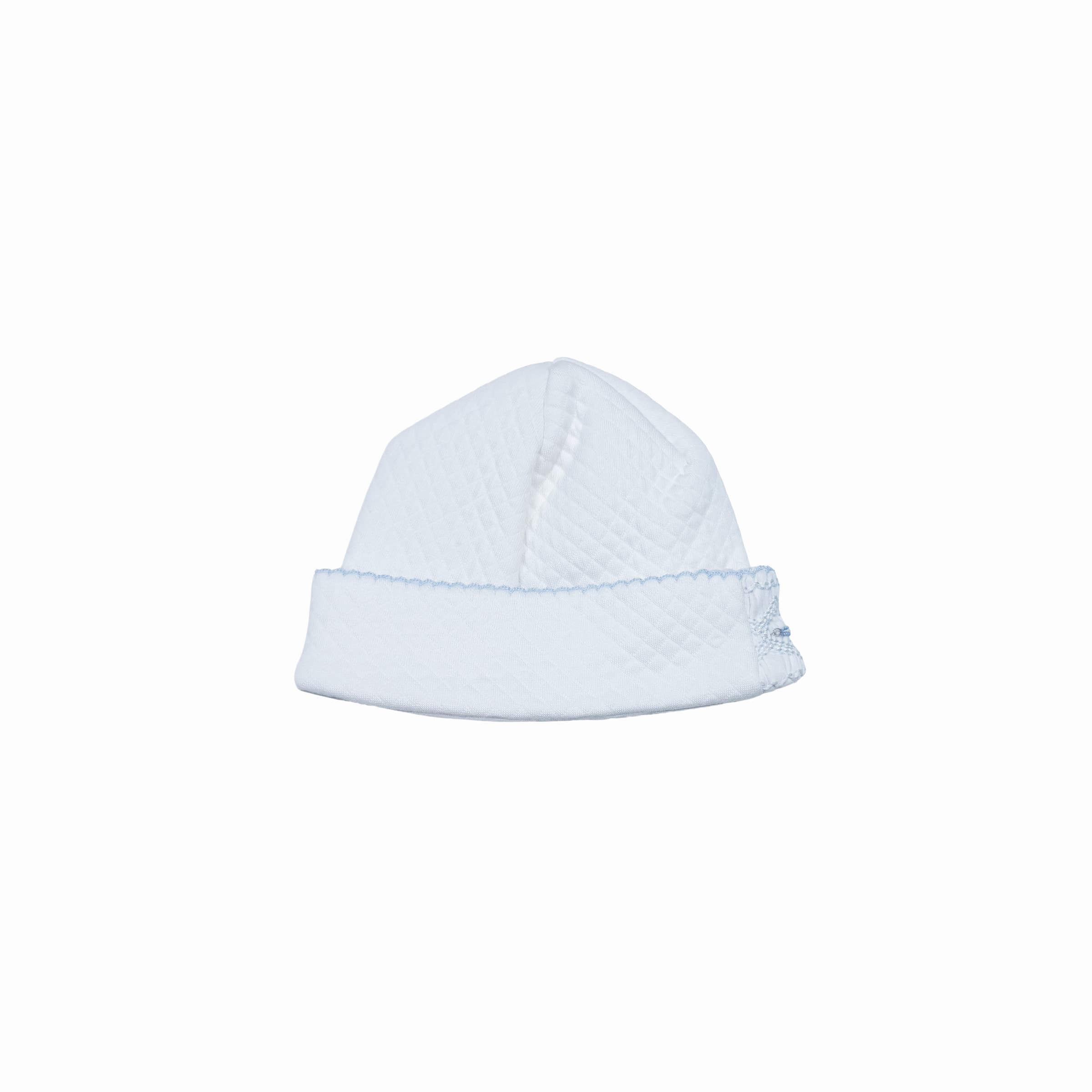 Cheris Couture Beau baby hat – quilted back design flat