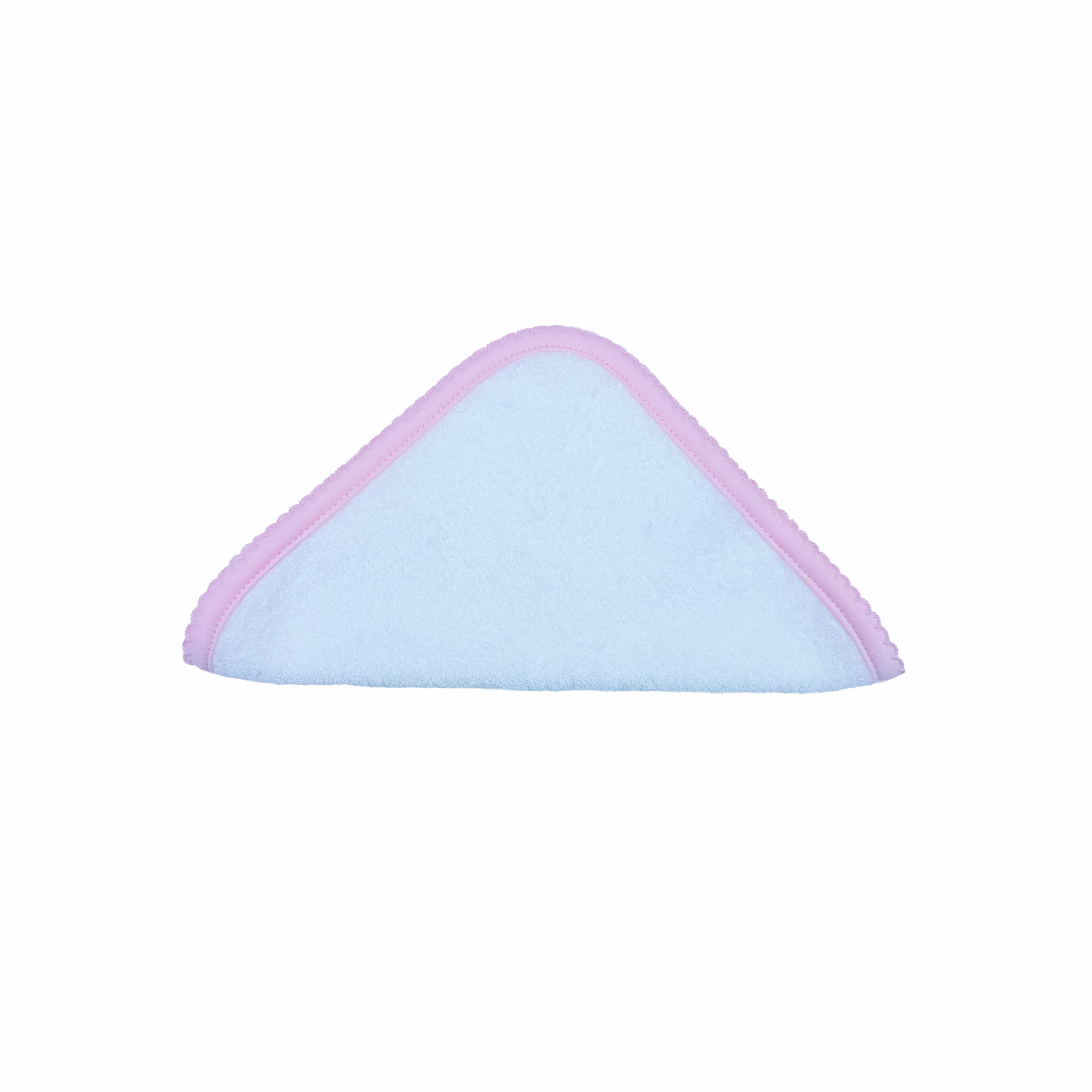 Wash cloth as part of the set of the luxury baby girl towel