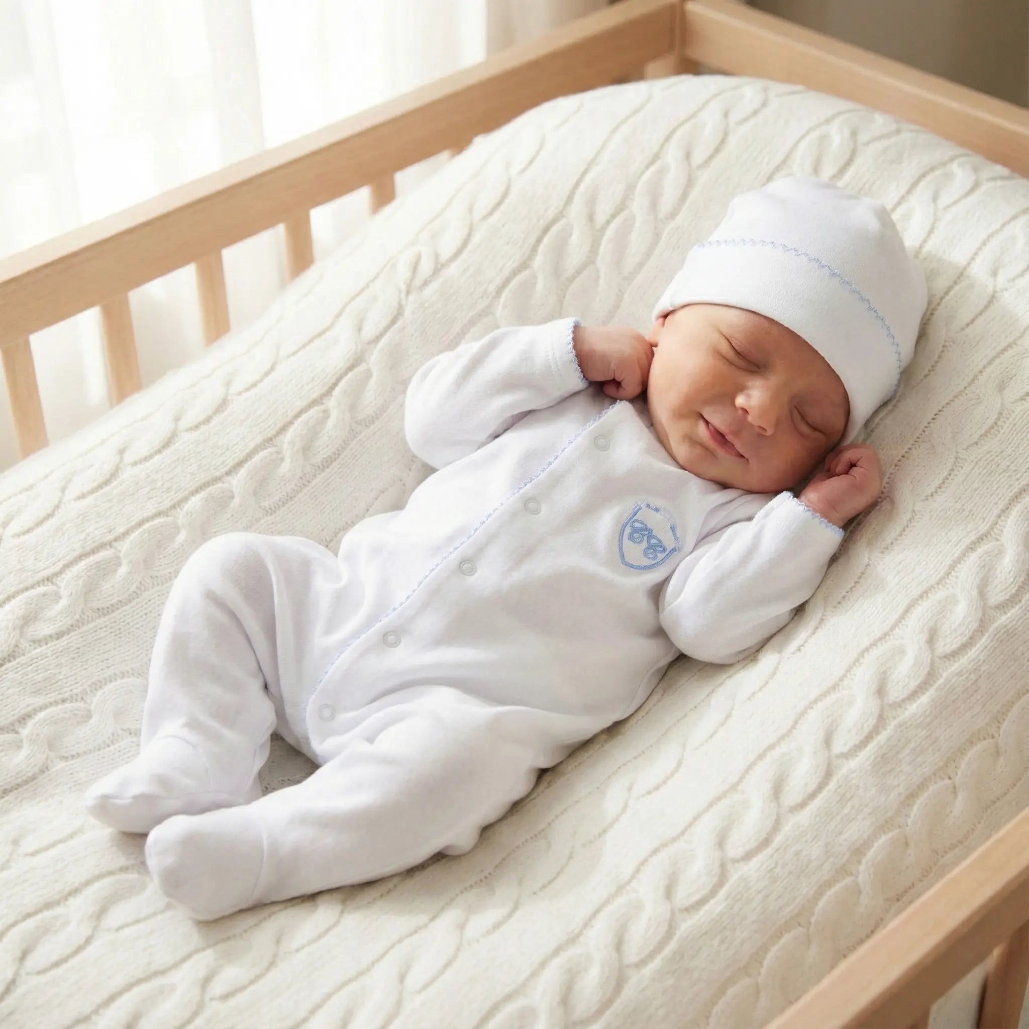 Chéris Petit Classique Bleu Babygrow