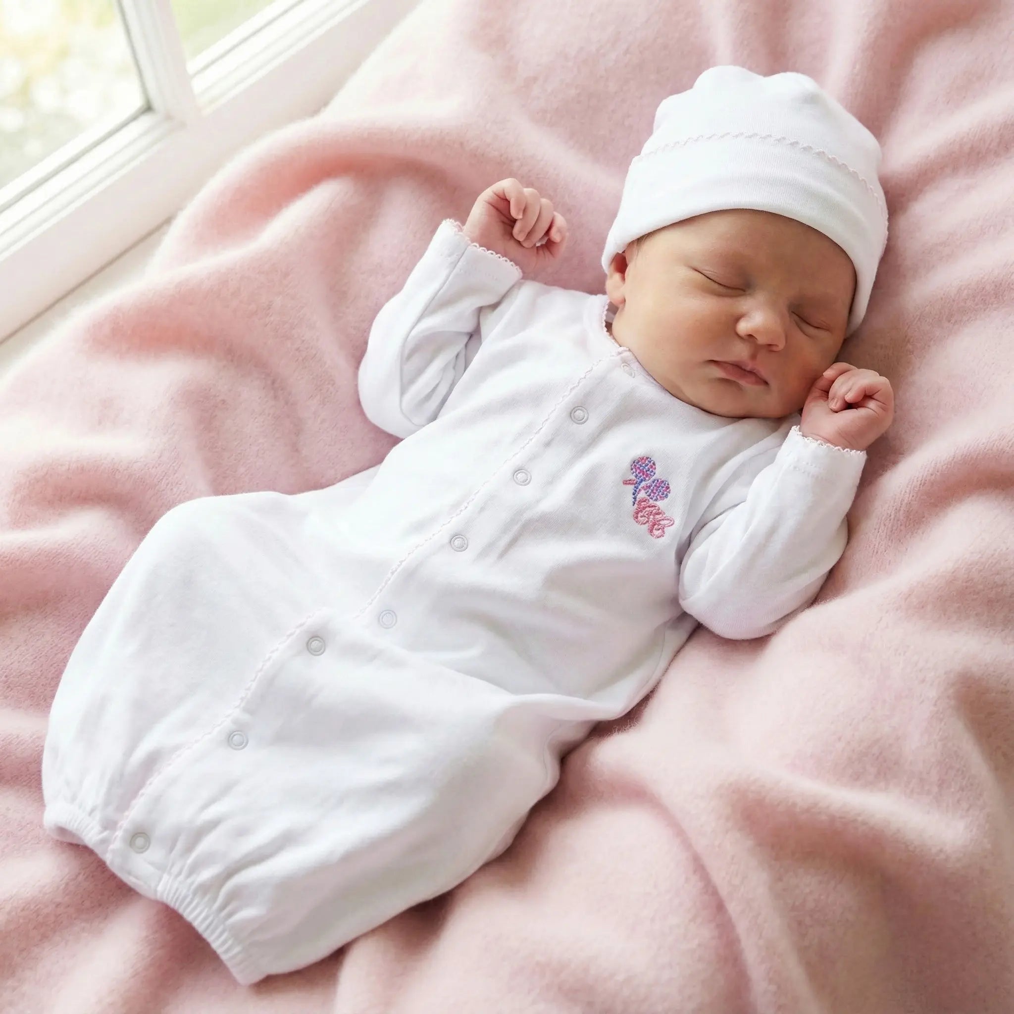 Chéris Petit Classique Fleur d'Hortensia Magic Sleeping Gown
